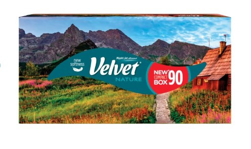 Chust. higieniczne 90szt. białe 3-warst. Velvet